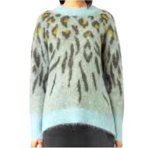 All Saints Arley Mohair Animal Jumper Size S